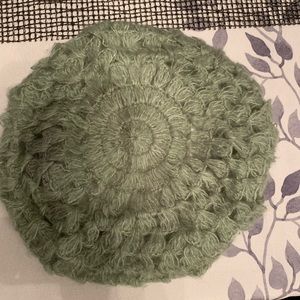 Aldo crocheted berette NWOT